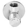 Llave Angular Para Baño - Plateado