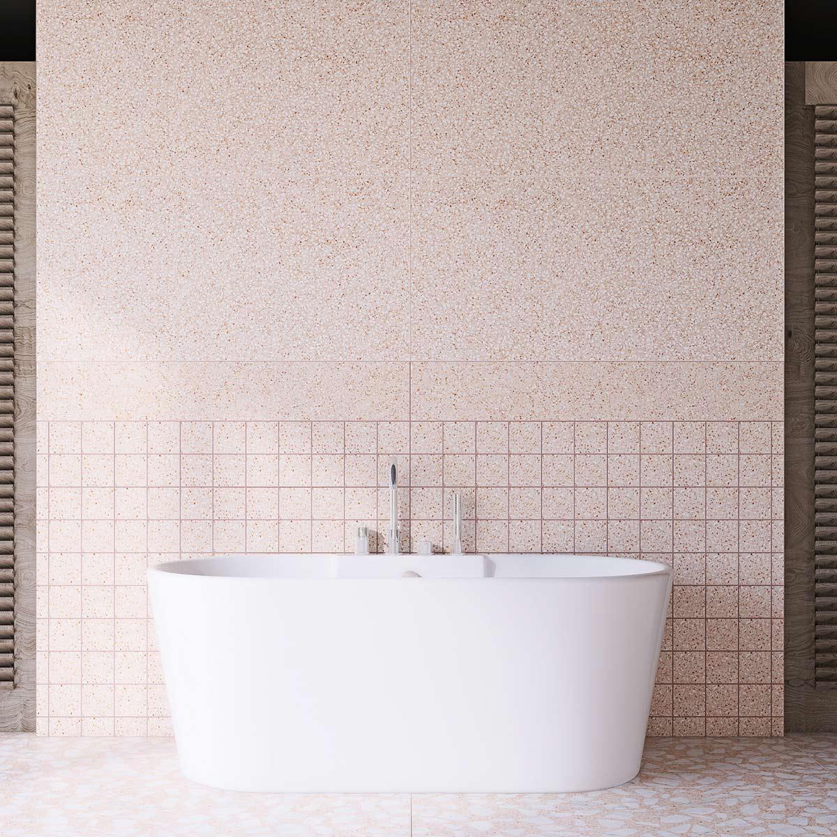 Gres Porcelánico Valentino Rosa Small Jpuig - 19 x 118 cm - 1.34 m2