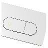 Pulsador Smart Line Frontal Oval Essence - Acero