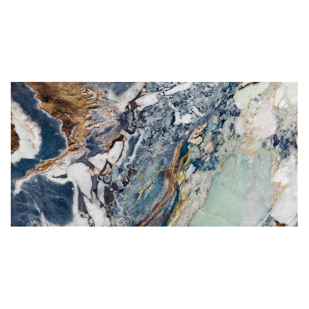 Porcelanato Greta Azul Pulido - 60X120 cm - 1.44 m2