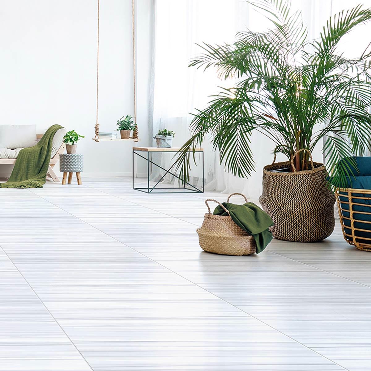 Piso Valeria II Marmolizado Blanco - 60x 60 cm - 1.80 m2