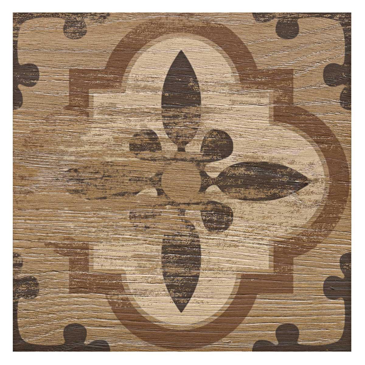 Porcelanato Hidraulicwood Moka Mate - 20x20 - 0.60 m2