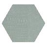 Porcelanato Sixty Esagona Timbro Salvia Mate - 18X21 cm - 0.45 m2