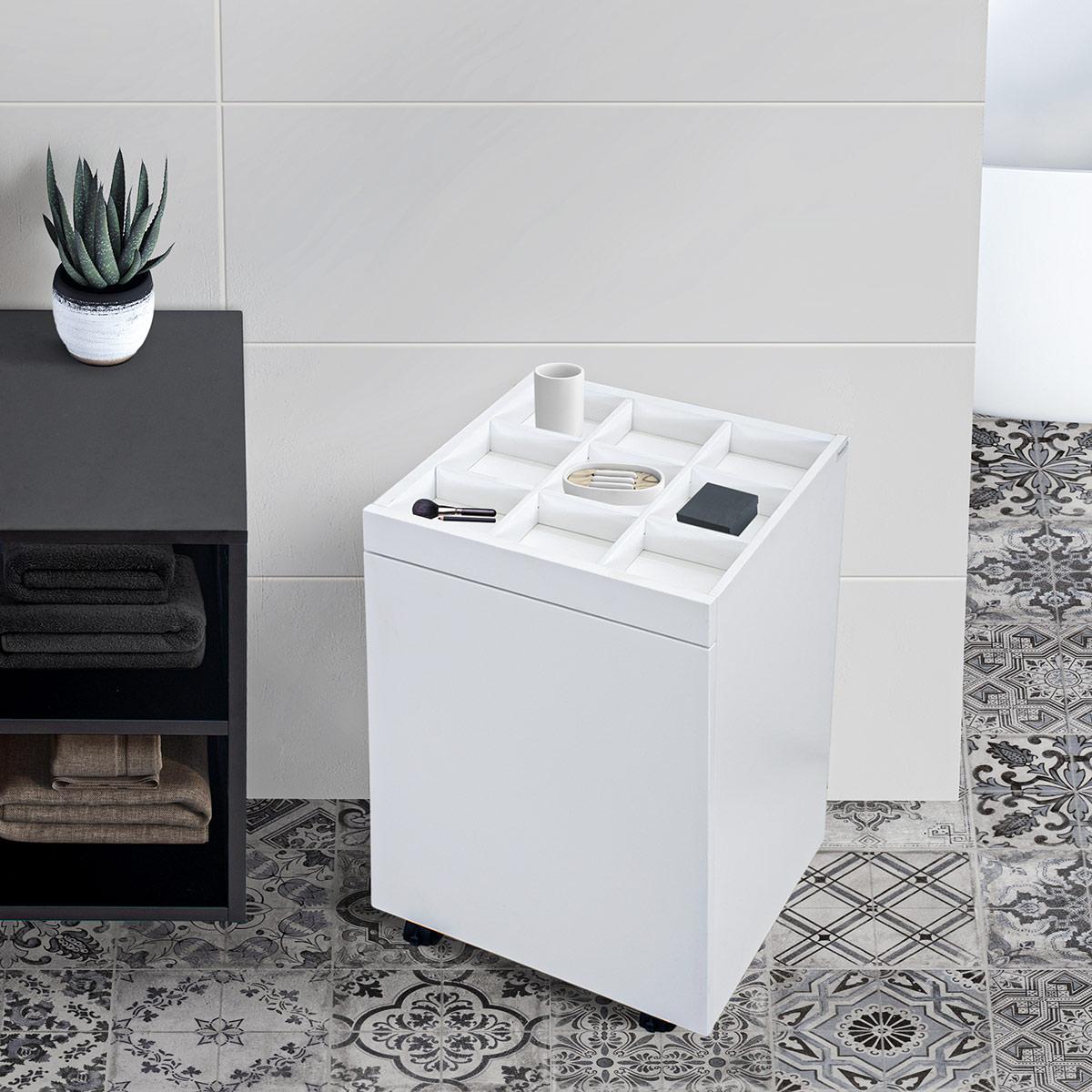 Mueble Para Baño Lacado - Blanco