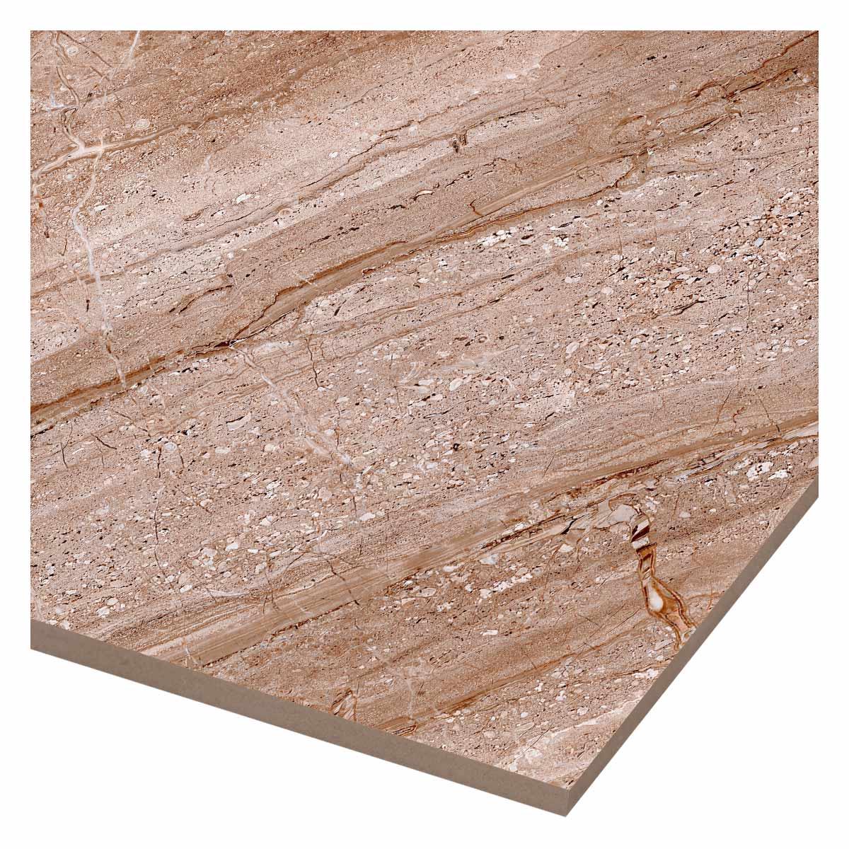 Piso Napoli Beige Brillante Rectificado - 59 x 59 cm - 1.75 m2