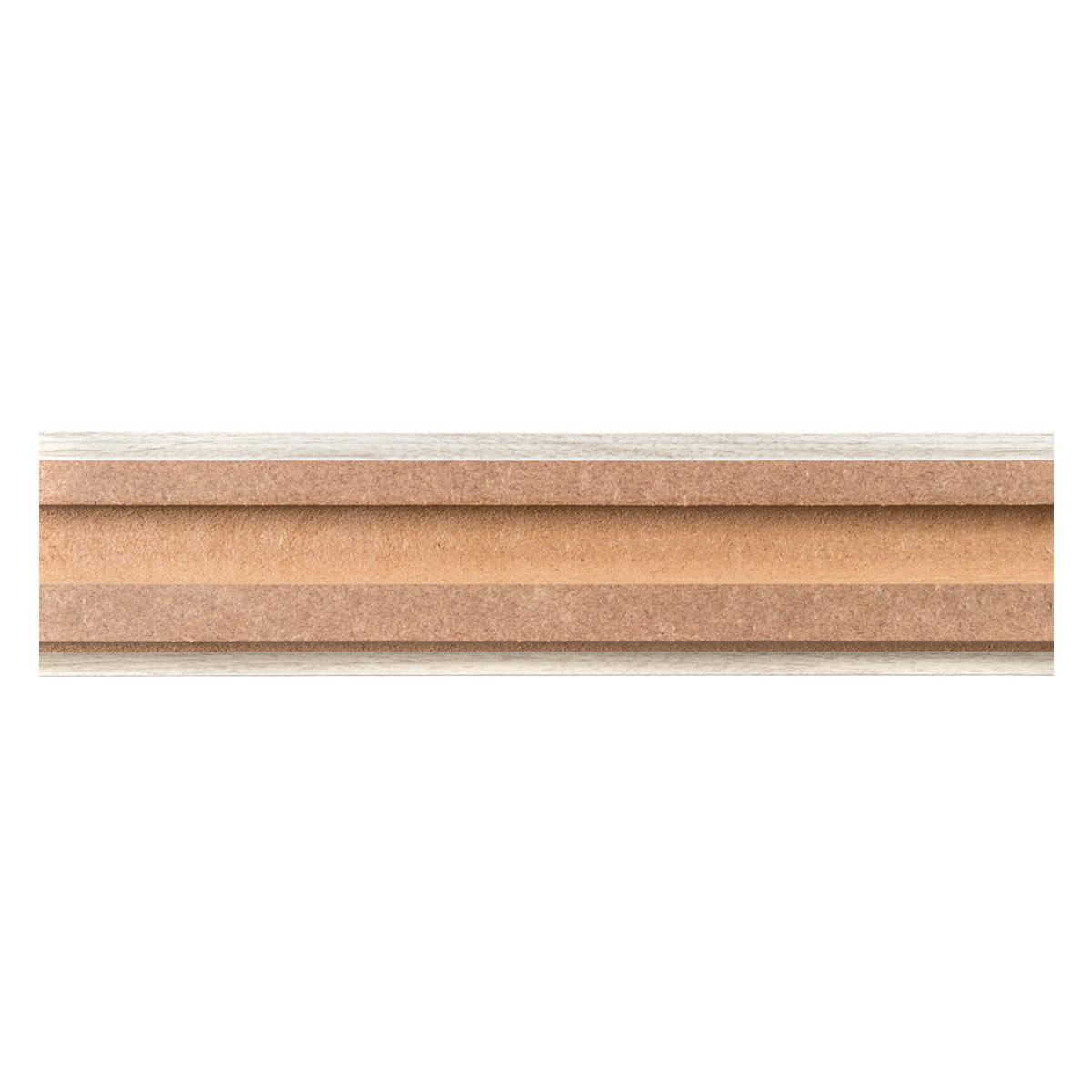 Zócalo Studio Miami Marrón Mate - 8X210 cm