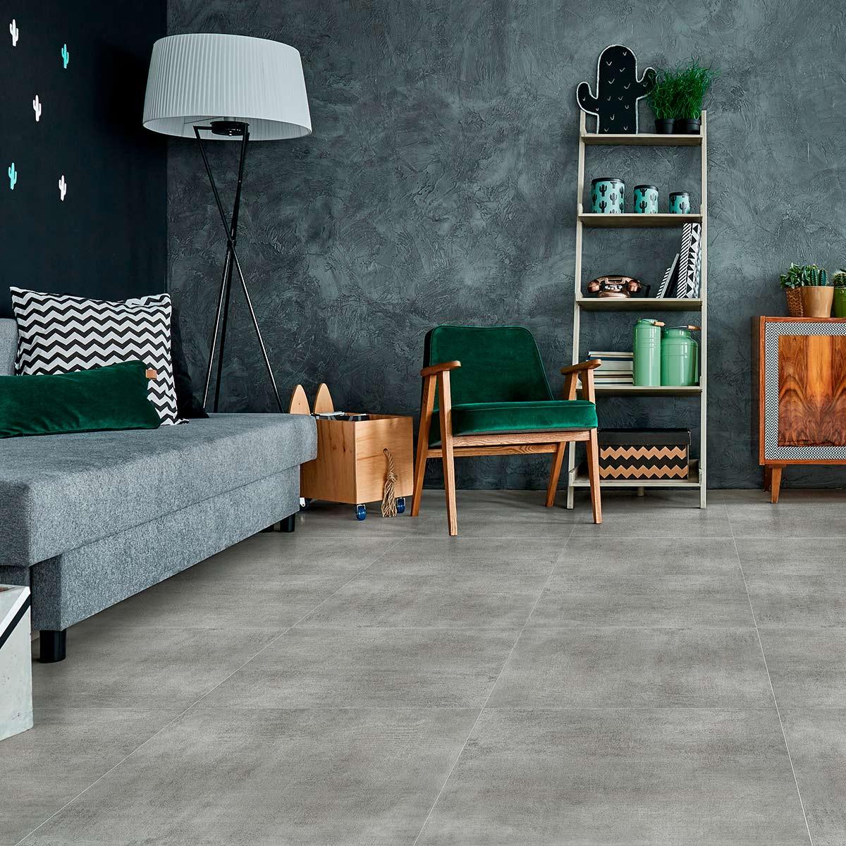 Porcelanato Andine Plateado Mate - 60X60 cm - 1.44 m2