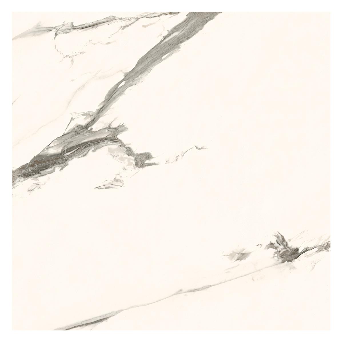 Gres Porcelánico Calacatta Grey Super Gloss - 60 x 60 cm - 1.44 m2