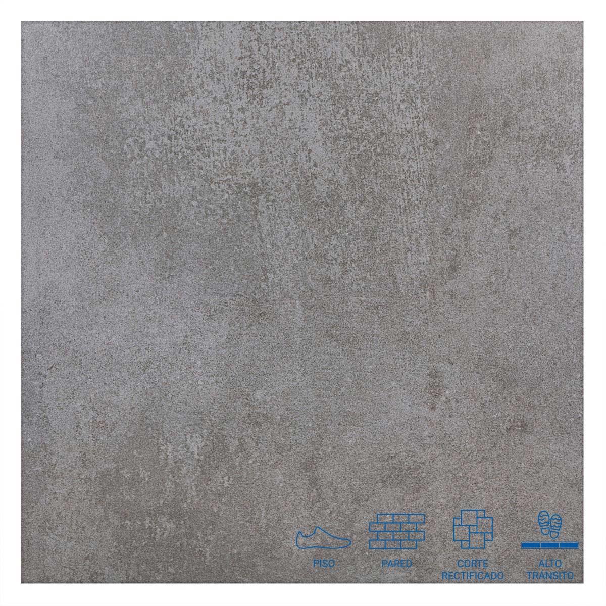 Porcelanato Concreto Grafito RF CMTO - 60 x 60 cm - 1.44 m2