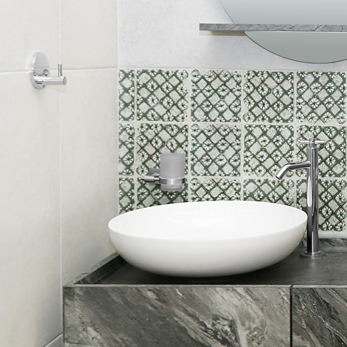Portavaso Para Baño Marina Brillante
