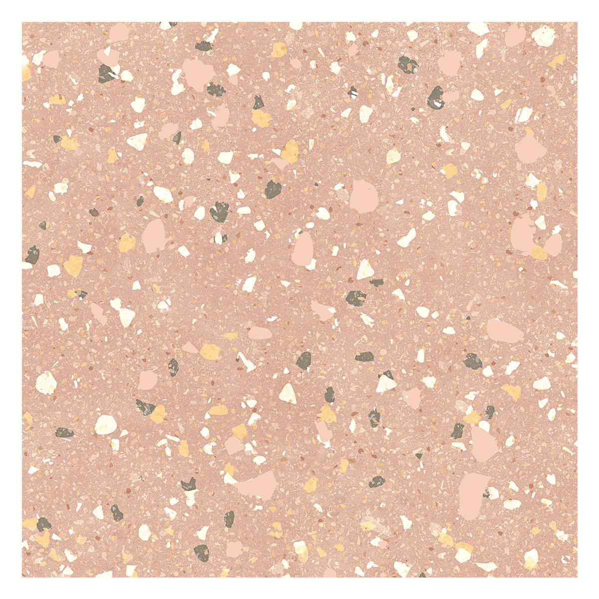 Porcelanato Confete Rosa Natural Rectificado - 100 x 100 cm - 2.00 m2