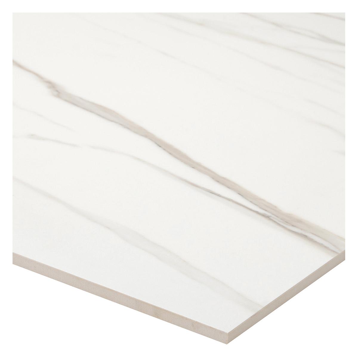 Porcelanato Tele Di Marmo Blanco/Dorado Brillante - 90X180 - 3.24 m2