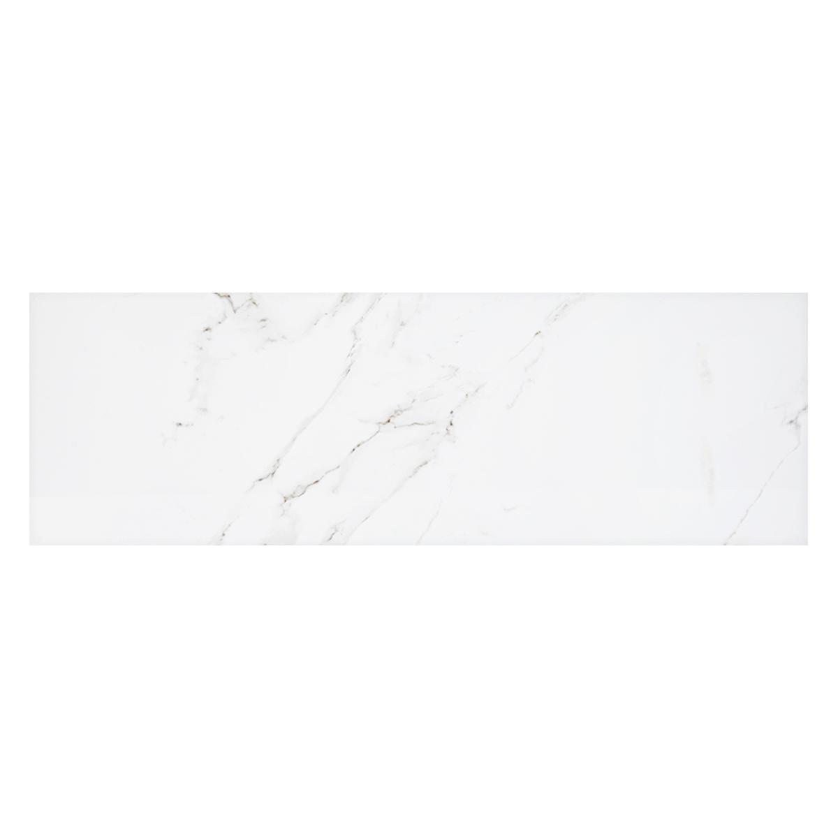 Mayólica Carrara Blanco Brillante - 33.3X100 cm - 1.66 m2