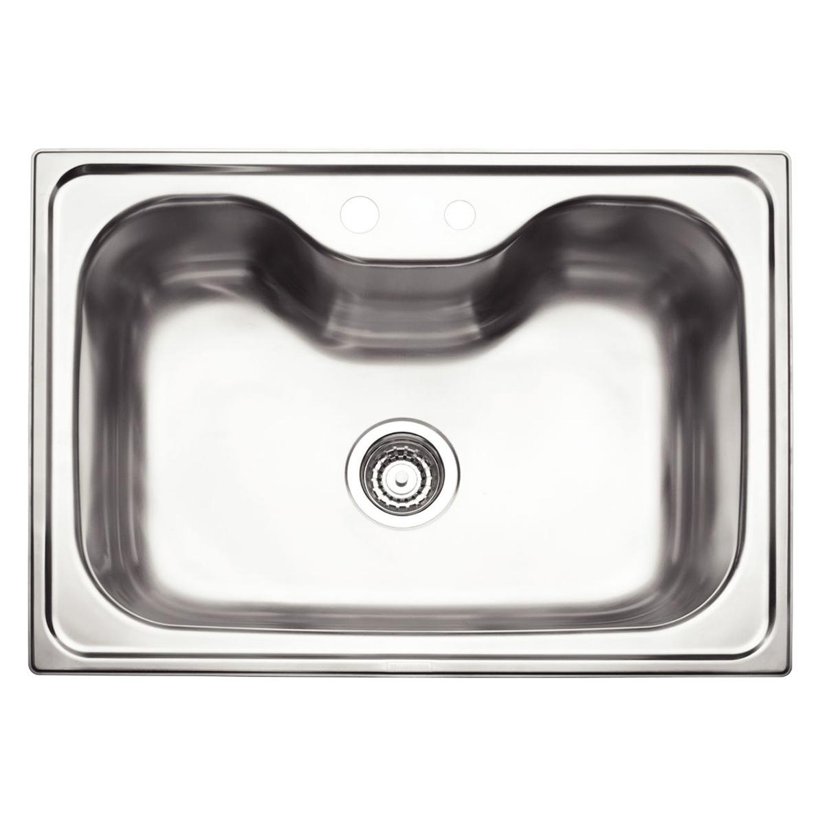 Lavadero Tramontina Morgana Sat Ac/Inox 1 Poz 68.5X48.5Cm