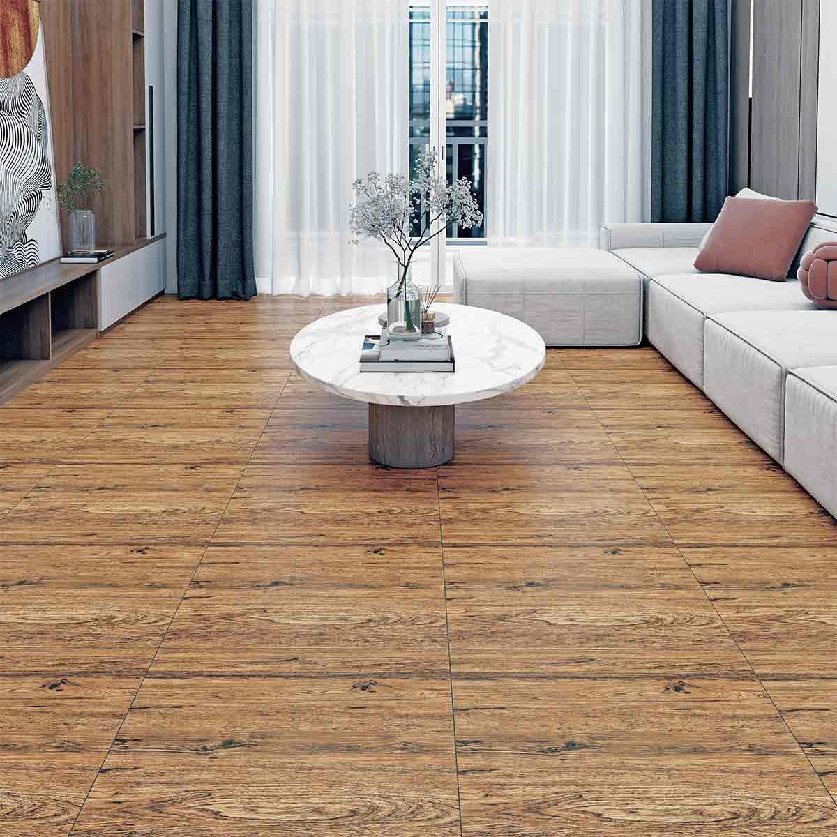 Porcelanato Rowley Marrón Oscuro Mate - 60X60 cm - 1.44 m2