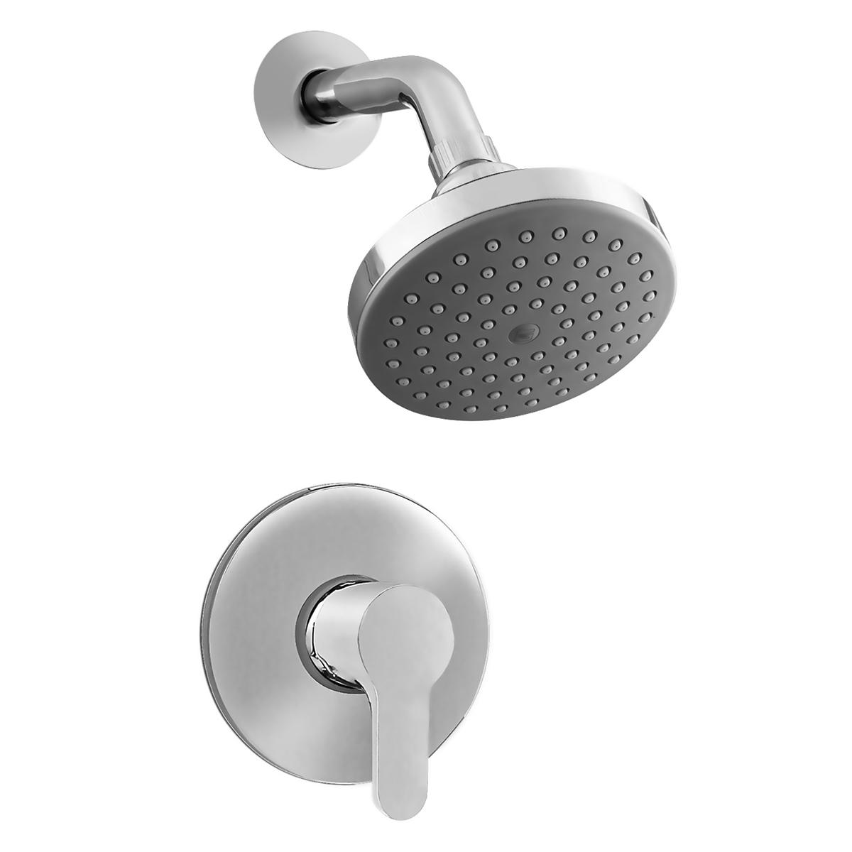 Monocomando Maui Para Ducha - Plateado