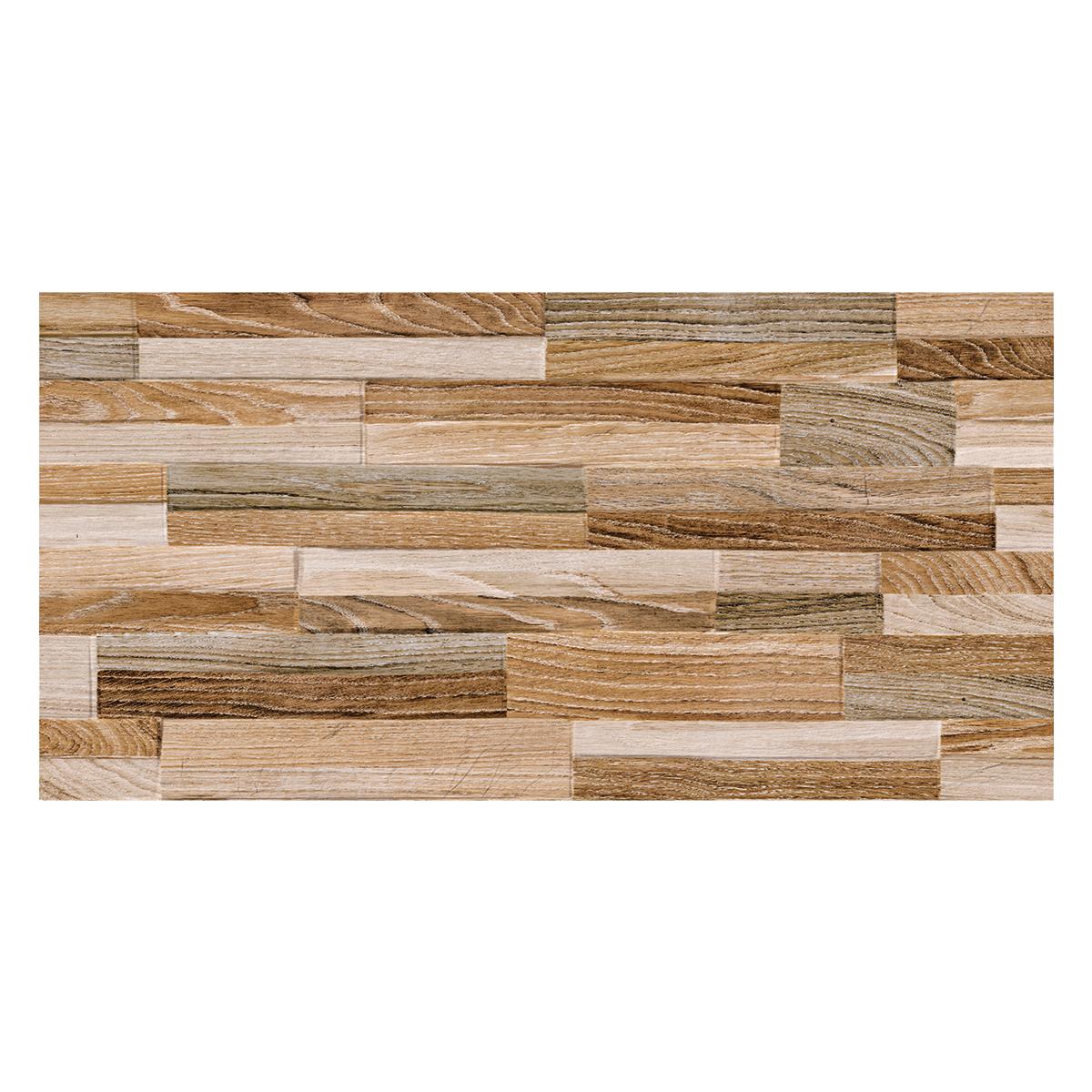 Mayólica Wood Marrón Satinado - 30X60 cm - 1.62 m2