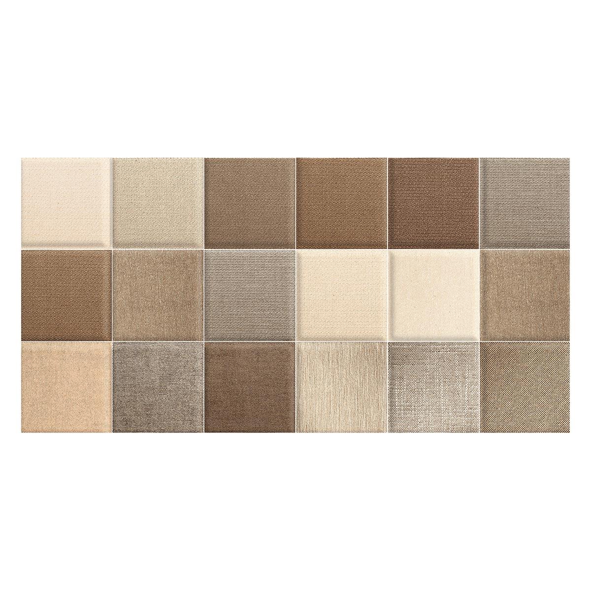 Mayólica Madeira Marrón Brillante - 30X60 cm - 1.62 m2