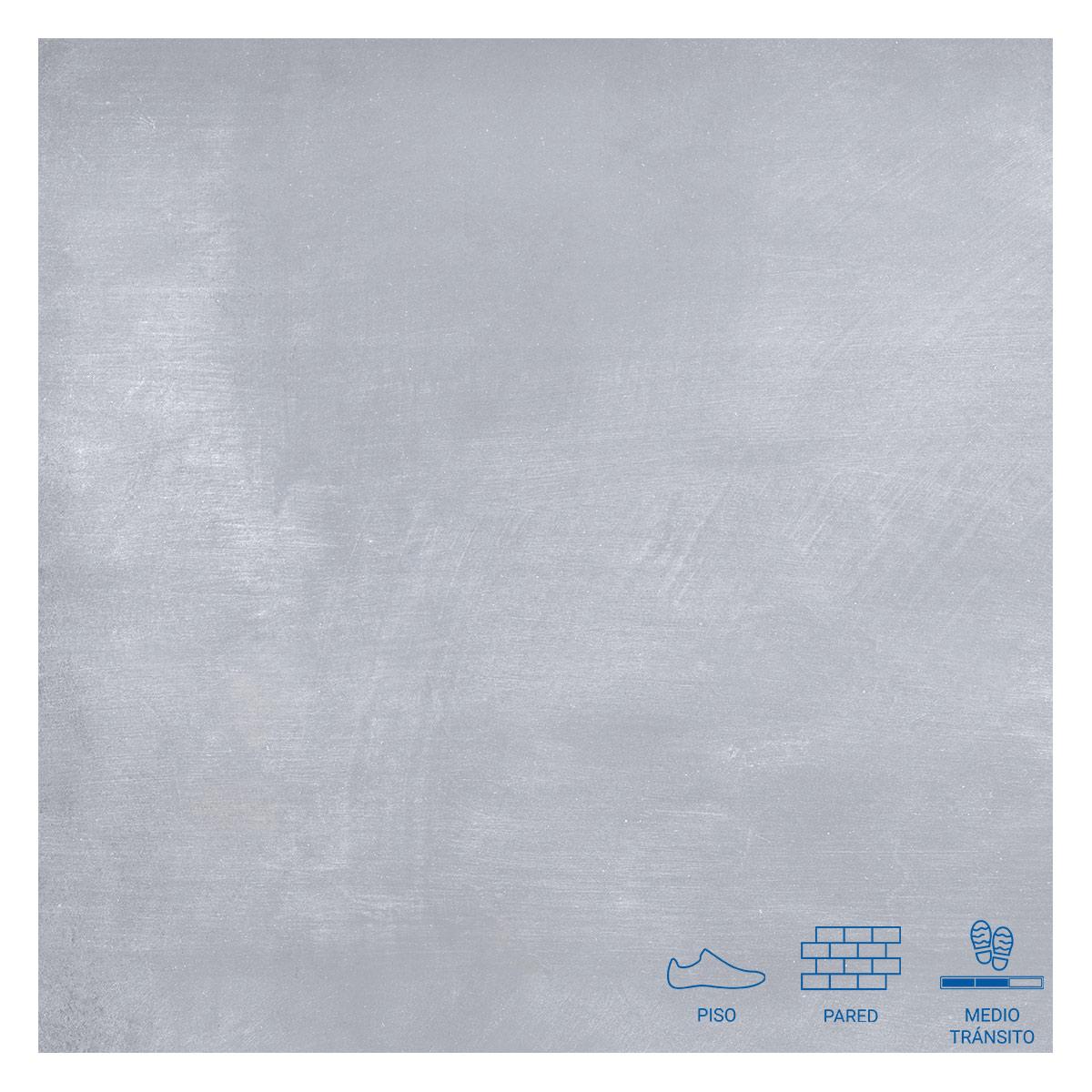 Porcelanato Arkety Gris Mate - 60.8X60.8 cm - 1.85 m2