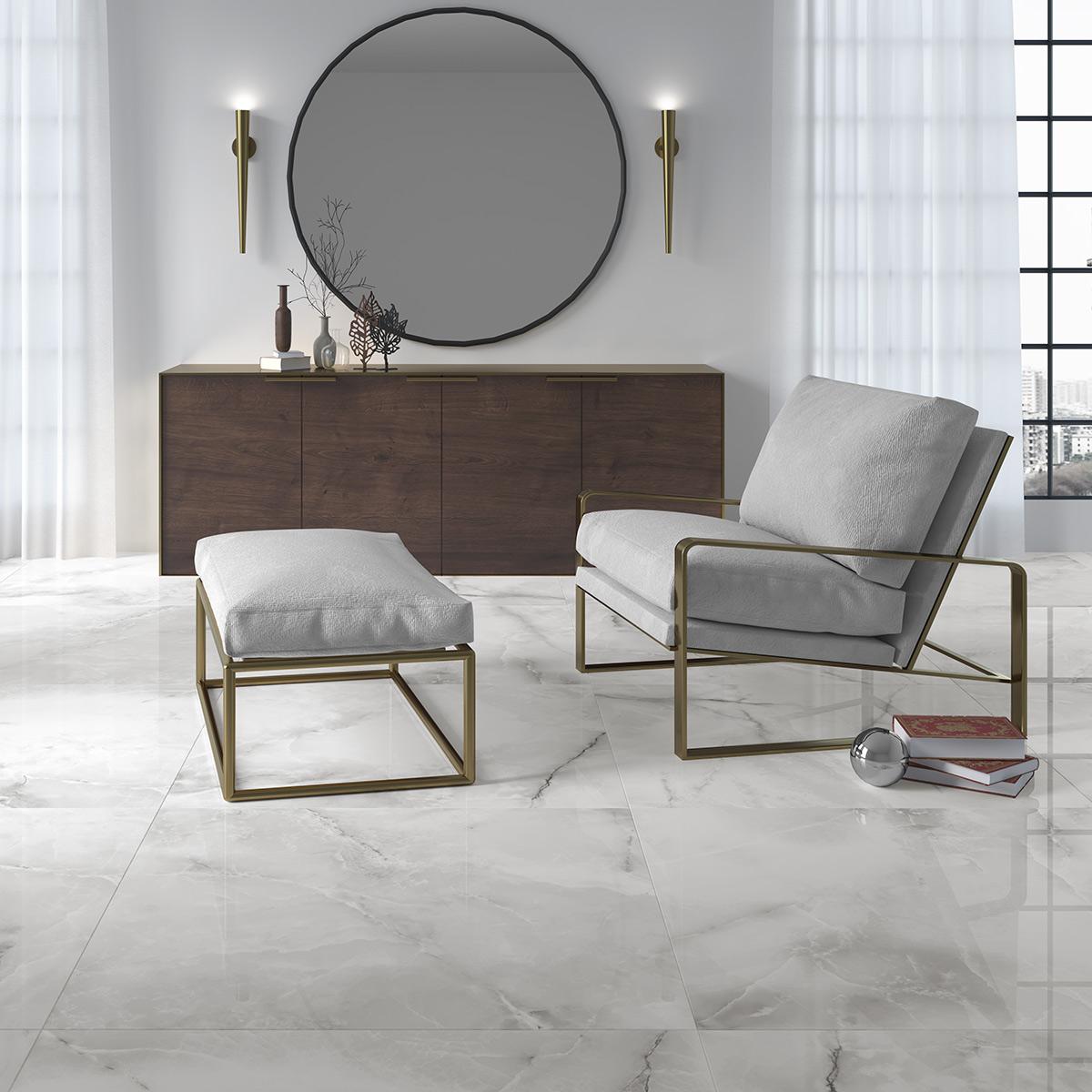 Porcelanato Allure Gris Pulido - 30X60 cm - 1.08 m2