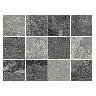 Gres Porcelánico Ardosia Black Mesh Mate - 10 x 10 cm - 1.92 m2