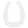 Asiento Pentaflux Caída Lenta Sin Tapa - Blanco