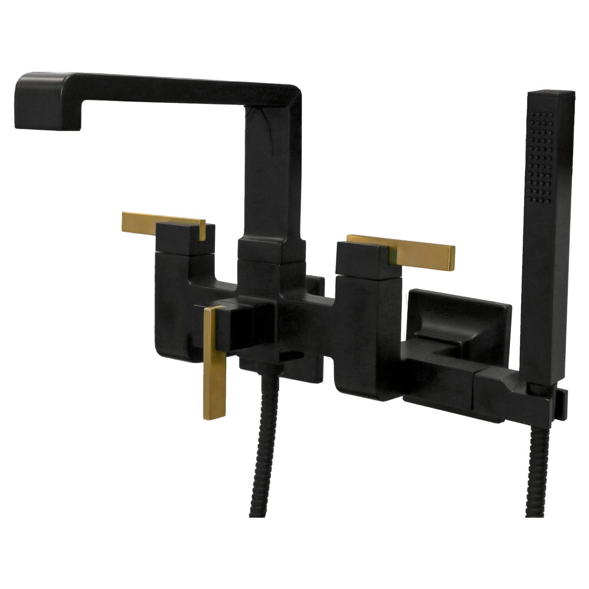 Mezcladora Verve Para Tina - Negro