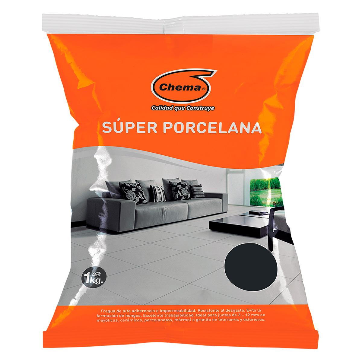 Fragua Súper Porcelana  1 KG - Negro