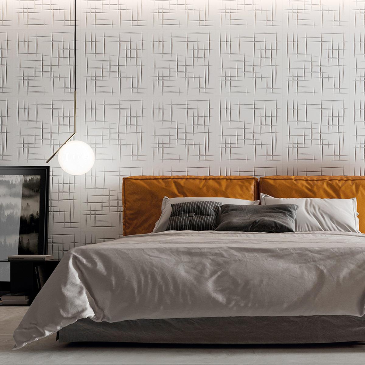 Porcelanato Tec Concret Blanco Mate - 58.4 x 58.4 cm - 1.70 m2