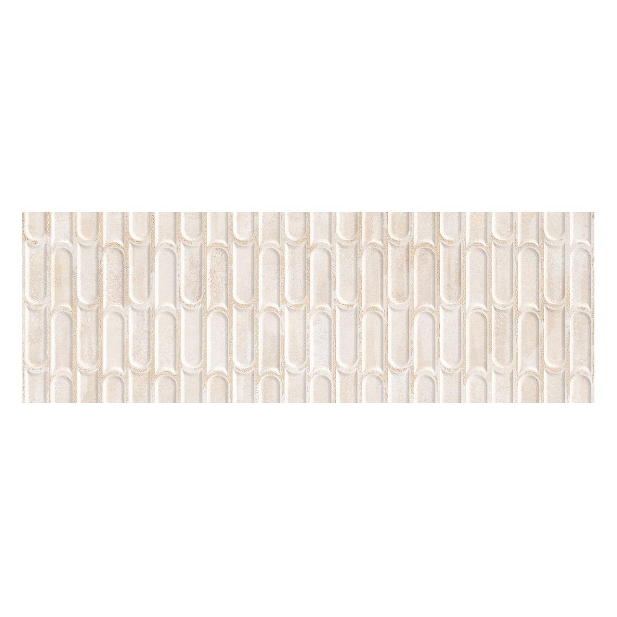 Mayólica Chrome Concept Crema Mate - 30X90 cm - 1.08 m2
