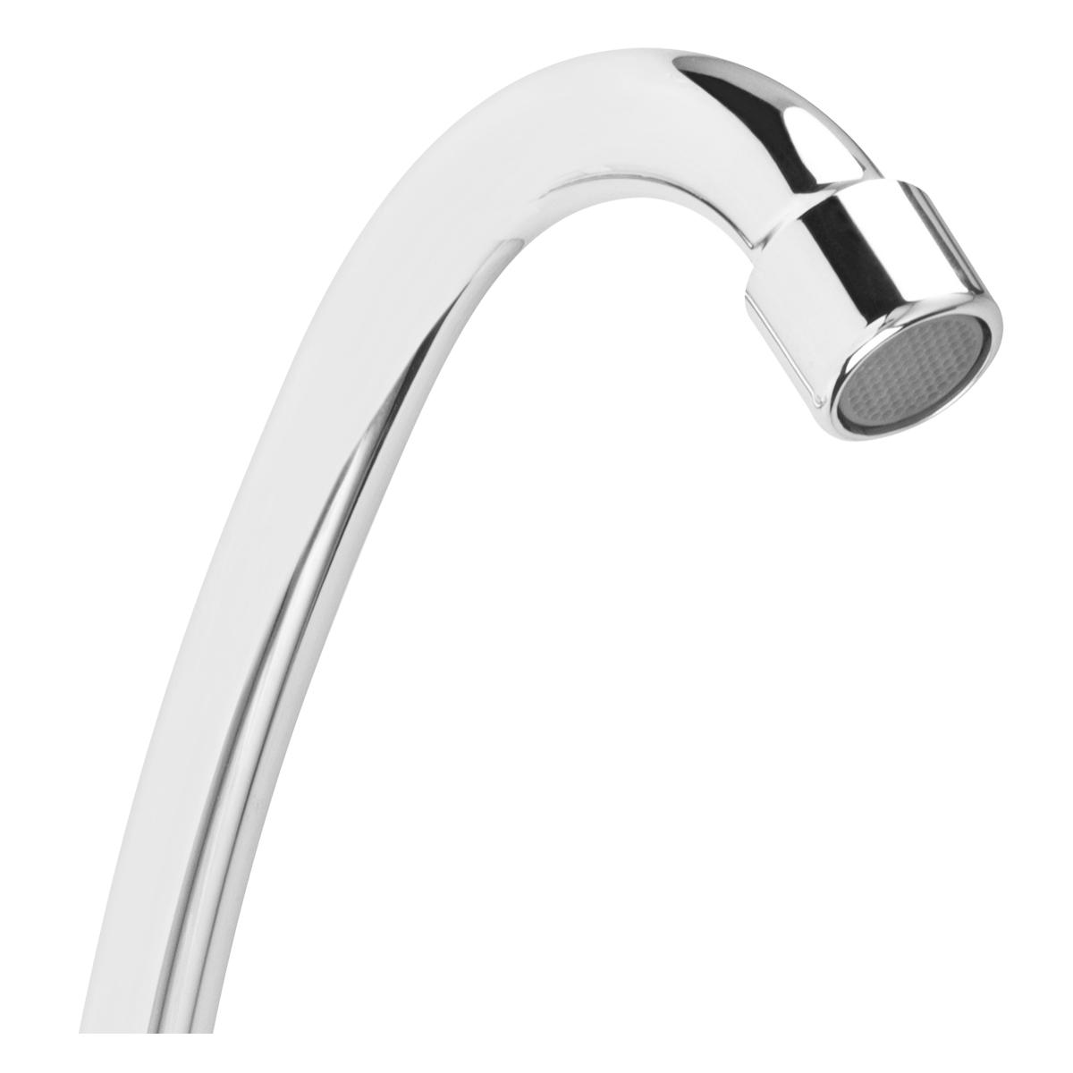 Llave Italgrif Bavaro De Lavadero A La Pared C/ Pico Giratorio De 5/8" Cromado Th2