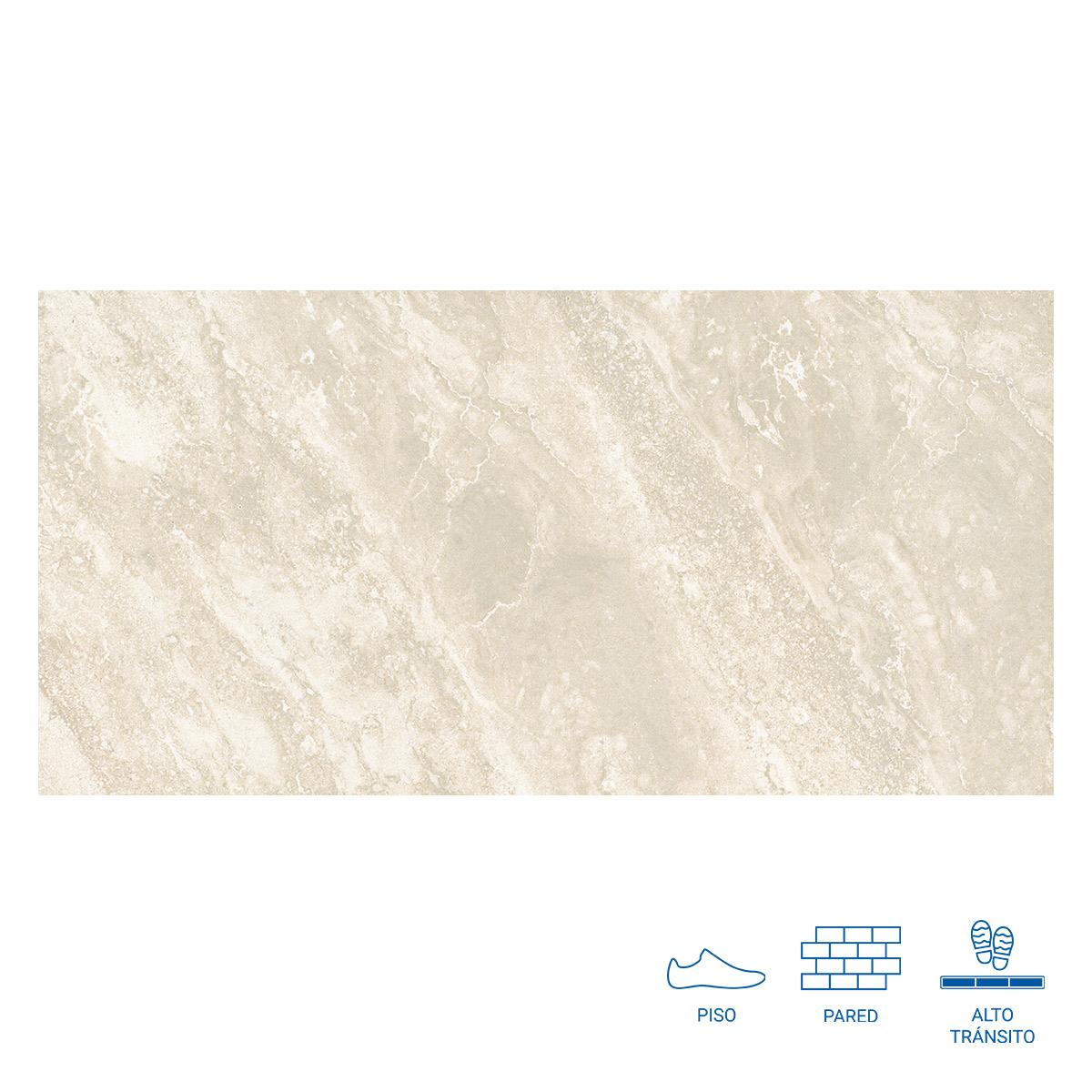 Gres Porcelánico Park Lane II Beige Mate - 30X61 cm - 1.67 m2