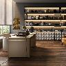 Porcelanato Legno del Notaio Marrón Mate - 20X120 cm - 1.44 m2