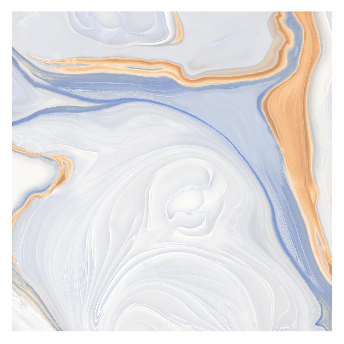 Porcelanato Aquarella Blue Pulido - 60X60 cm - 1.44 m2