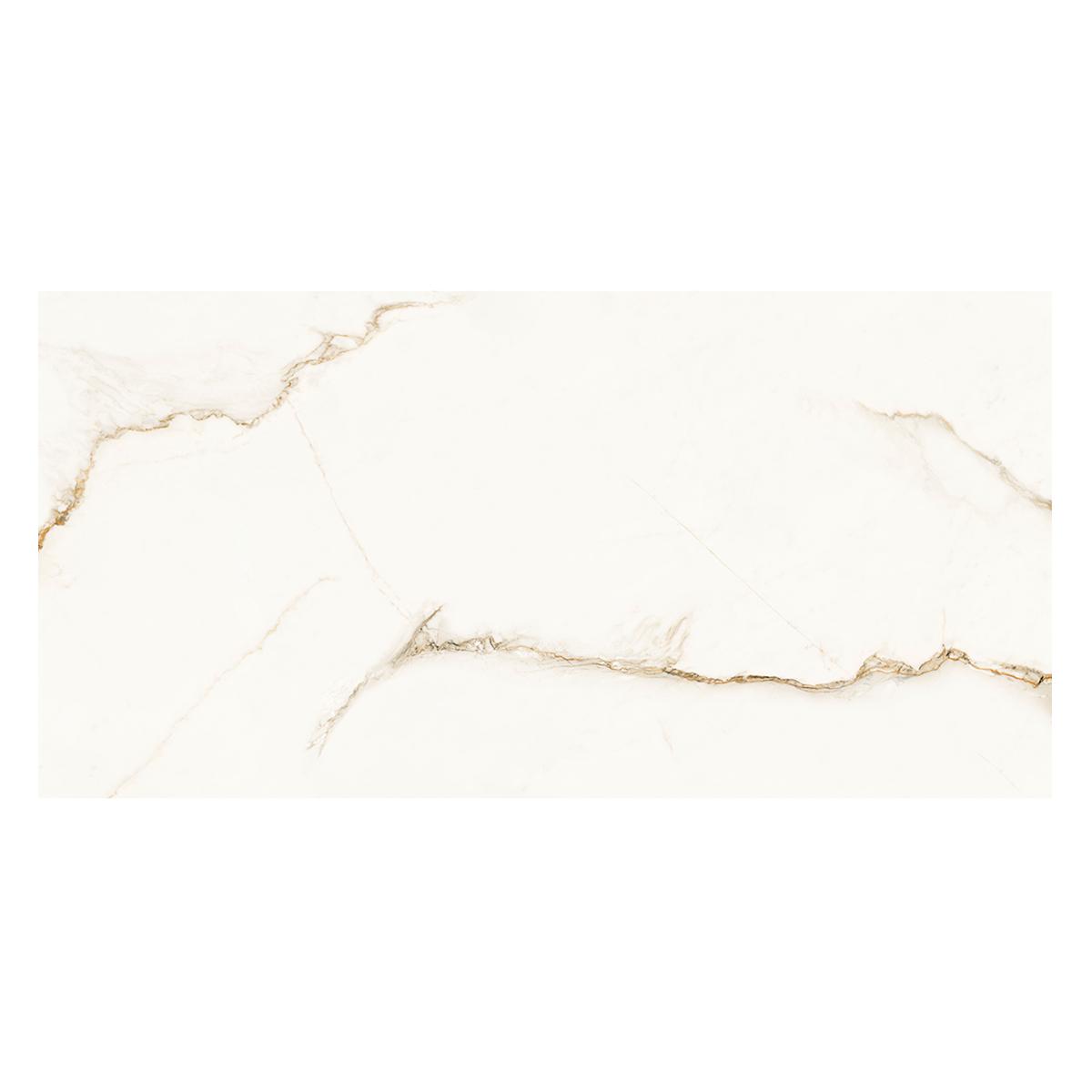 Piso Calacata Gold Pulido Rectificado - 58 x 120 cm - 2.09 m2