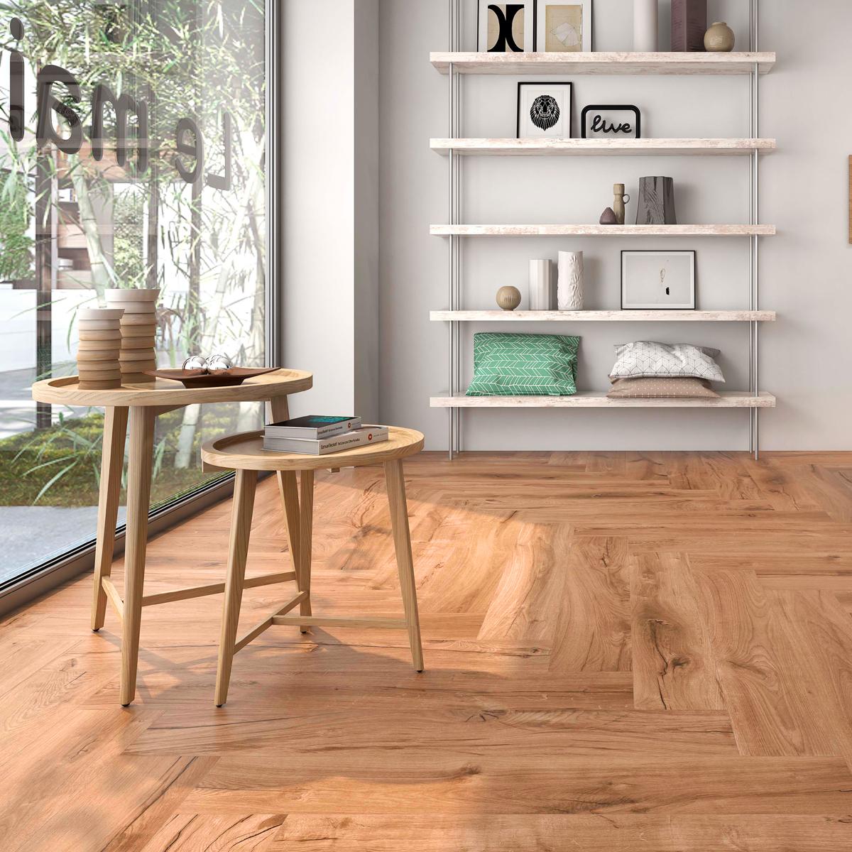 Porcelanato Bricola Miel Mate - 20X120 cm - 1.68 m2