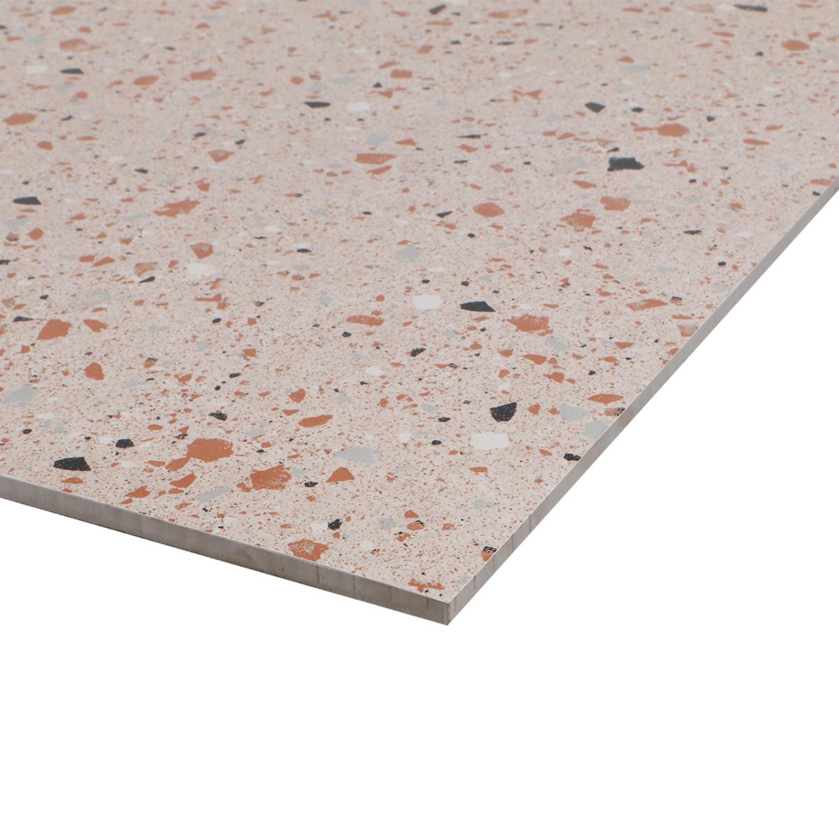 Porcelanato Ratico Rosado Mate - 60X60 cm - 1.44 m2