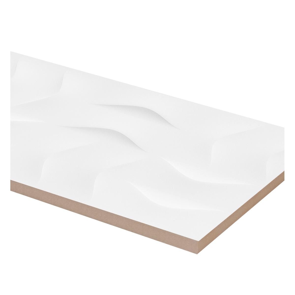 Porcelanato Luster Decor White Mate - 29.1 x 117 cm - 1.36 m2
