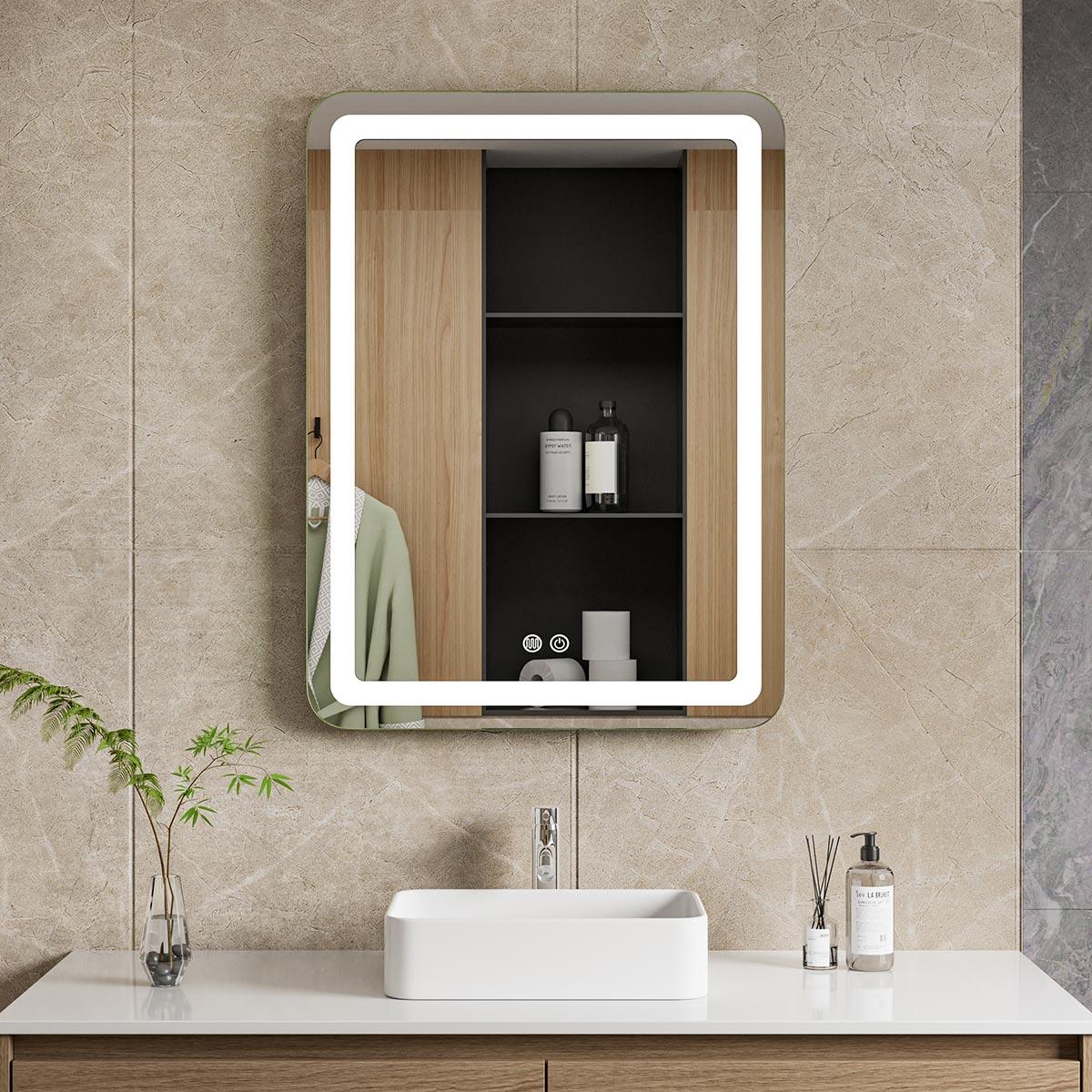 Espejo Zarla Con Luz Led Para Baño