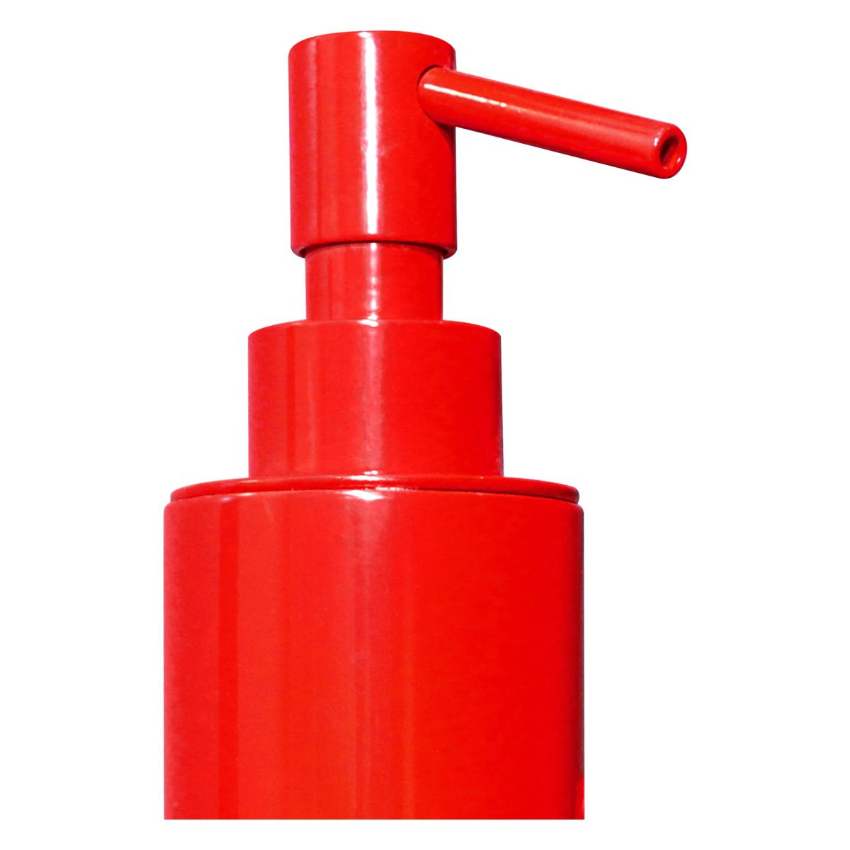 Dispensador De Jabón Para Baño T Collection - Rojo