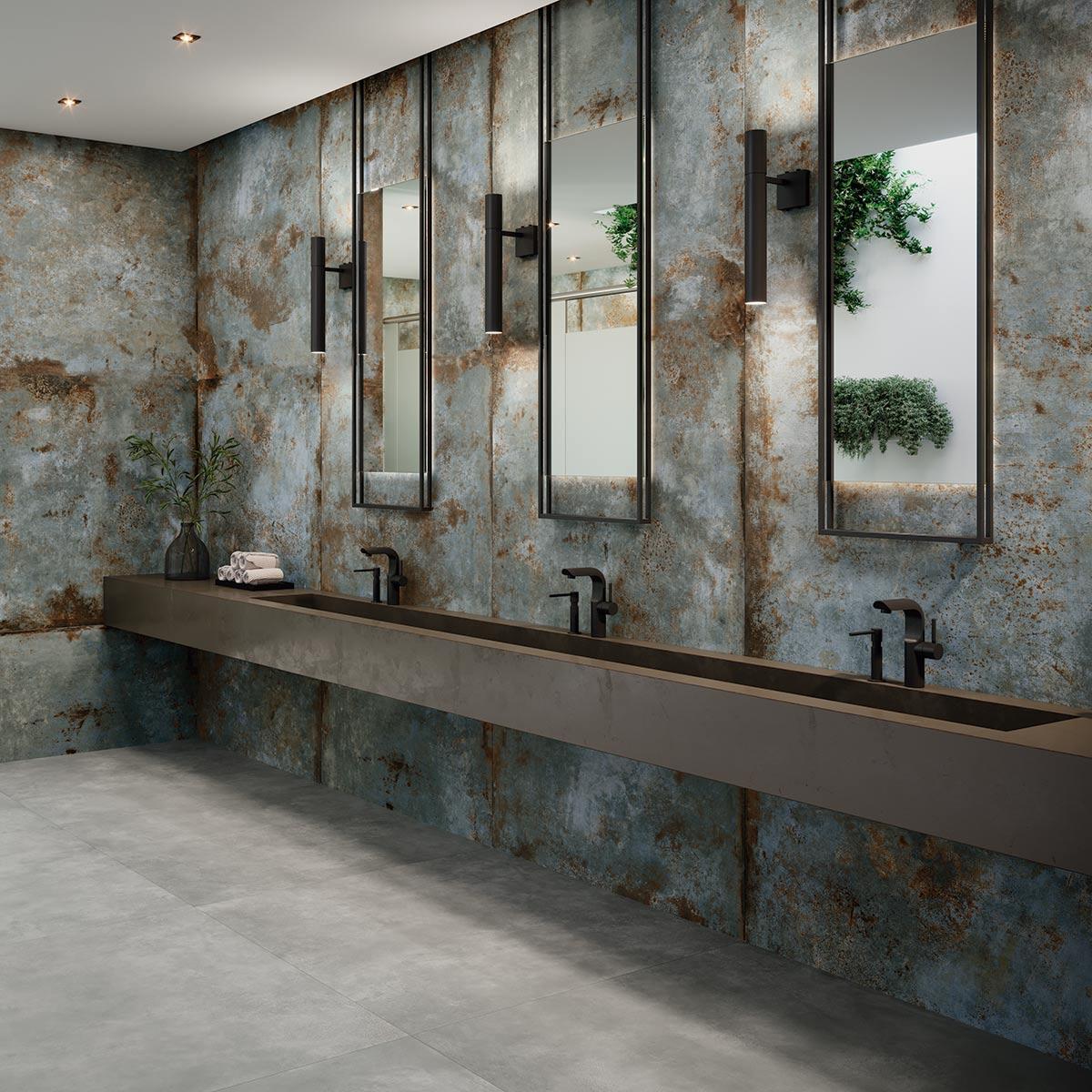 Porcelanato Givet Gris Lappato - 60X120 cm - 1.44 m2