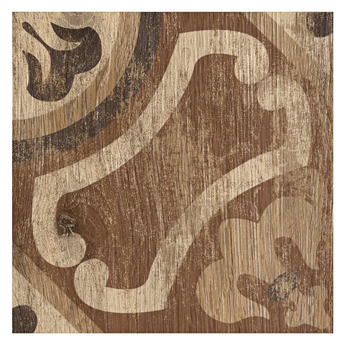 Porcelanato Hidraulicwood Moka Mate - 20x20 - 0.60 m2
