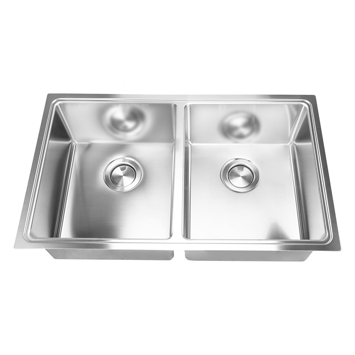 Lavadero Tramontina Quadrum Cub Scotch Ac/Inox 2 Poz 77X46Cm