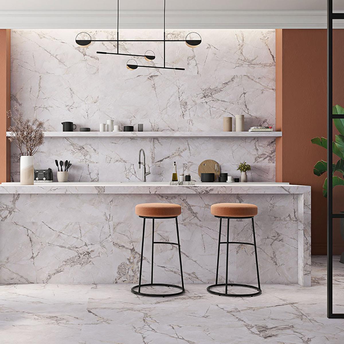 Porcelanato Borgia Blanco Mate - 60X60 cm - 1.44 m2