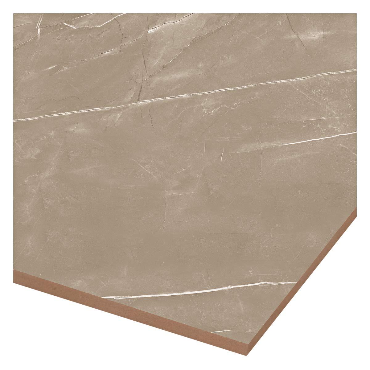 Porcelanato Armani Brown Pulido - 60X60 cm - 1.44 m2