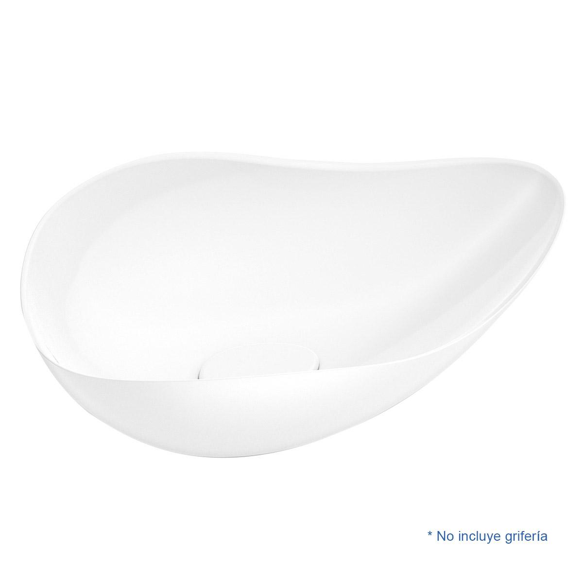 Bowl Ruy Ohtake Hoja Para Sobreponer - Blanco
