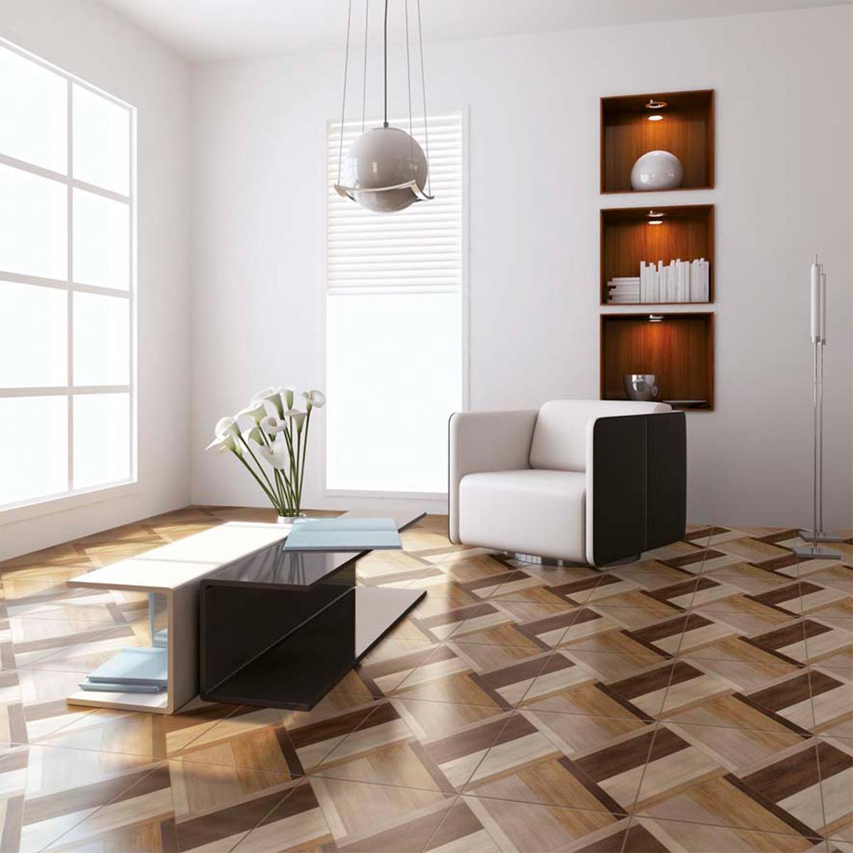 Piso Austin Natural Mad Brillante - 45 x 45 cm - 2.23 m2