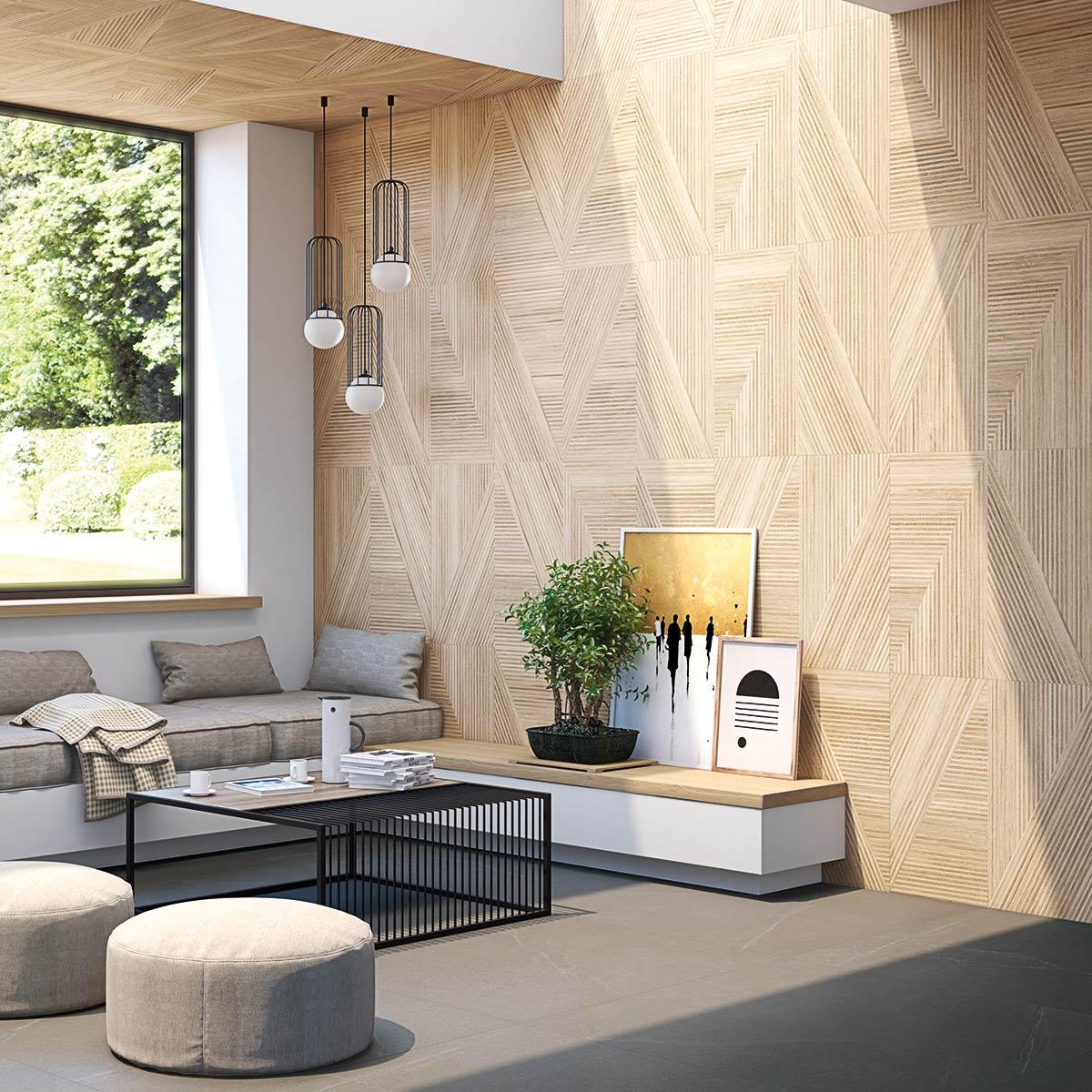 Porcelanato Vail Beige Mate - 80X80 cm - 1.28 m2