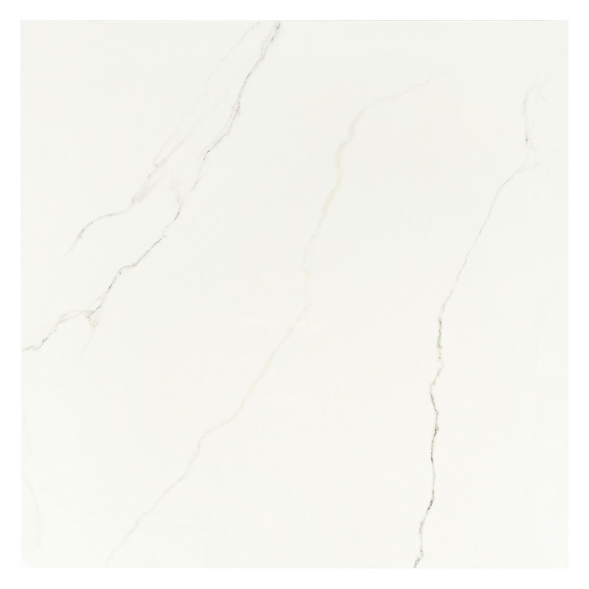 Porcelanato Carrara Blanco Brillante - 60X60 cm - 1.44 m2