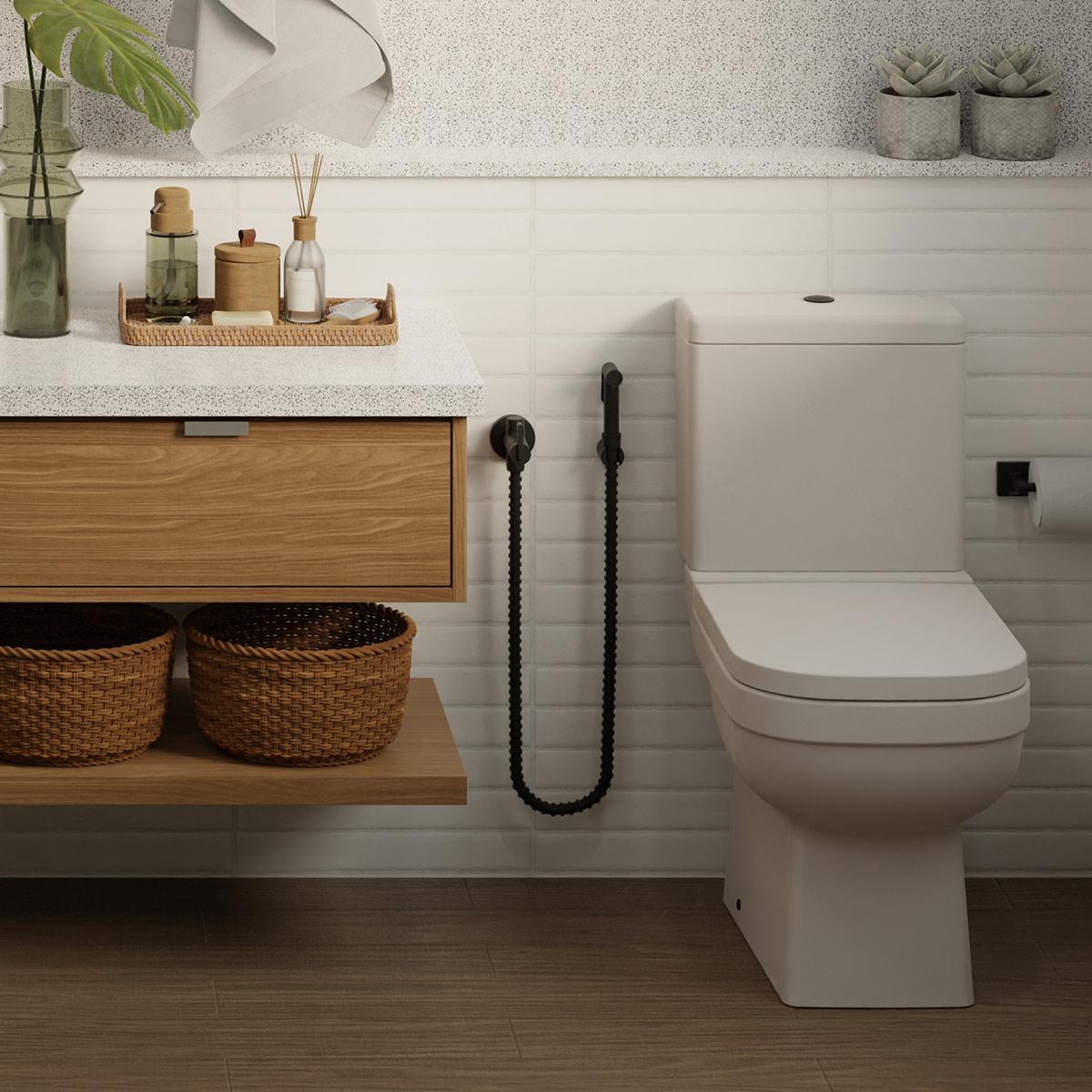 Bidet Design Para Ducha - Negro